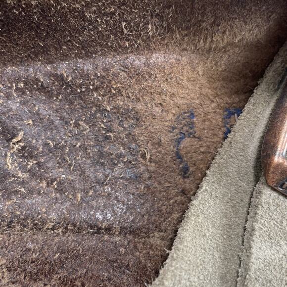 Birkenstock Arizona Slide Sandals Womens Size 39 US 8-8.5 Narrow Suede Soft FB - Picture 8 of 9